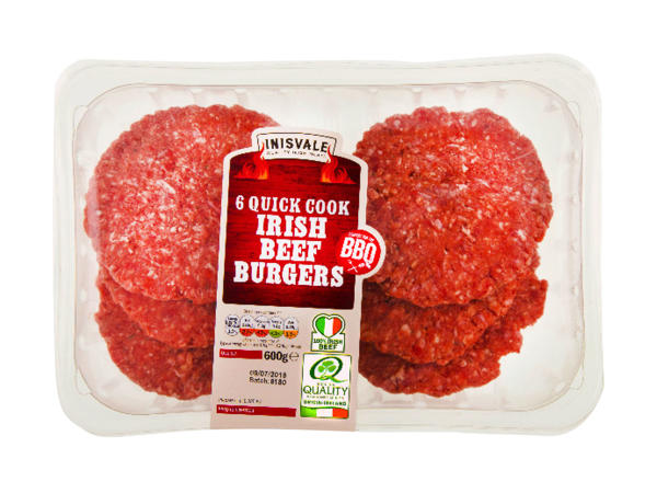 IRISH BEEF QUARTER POUNDERS