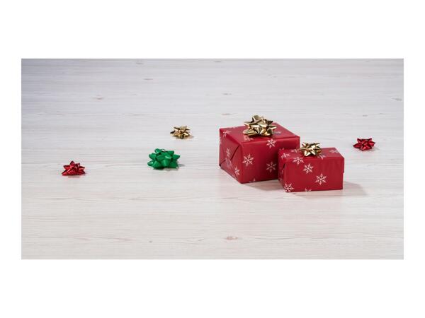 Crelando Green / Gold / Red Gift Bow Set - 15 Pack