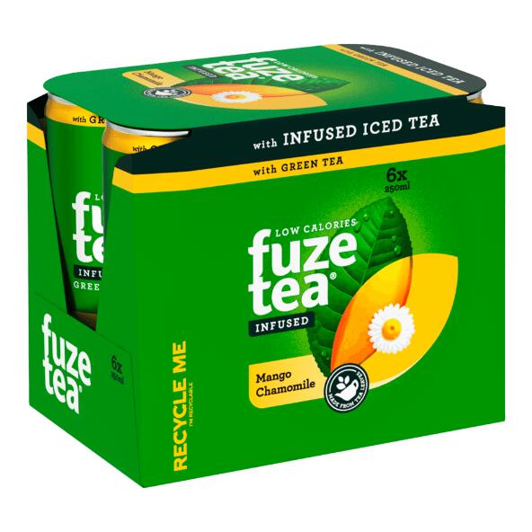 FUZE TEA(R) 				Fuze tea, 6 st.