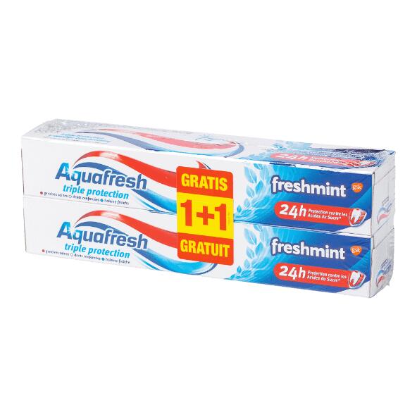 AQUAFRESH(R) 				Dentifrice, 2 pcs