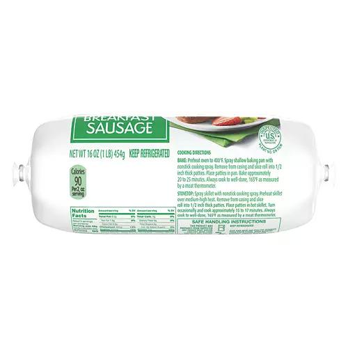 Mild Turkey Breakfast Sausage, 16 oz