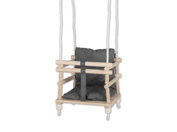 Holzbabyschaukel