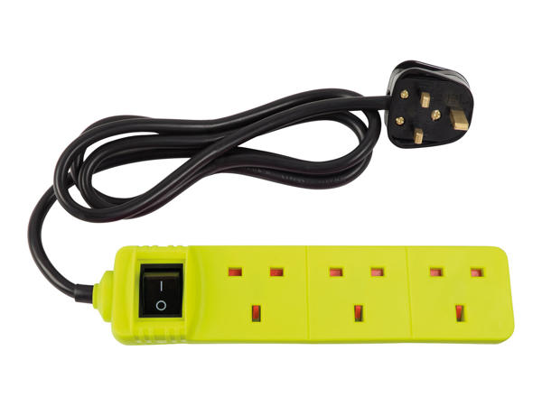 Powerfix Profi 3-Socket Extension Lead1