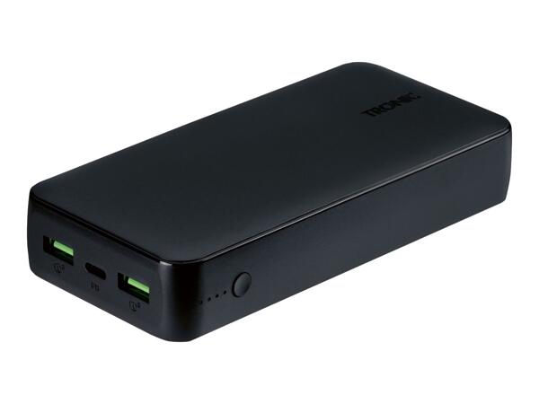 Tronic Black 20,000mAh Power Bank