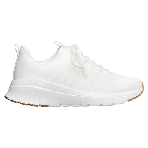 Ladies Memory Foam Cross-Trainers - White, 7