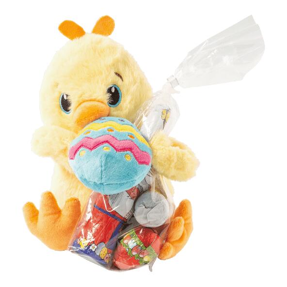 Peluche de Pâques avec chocolat