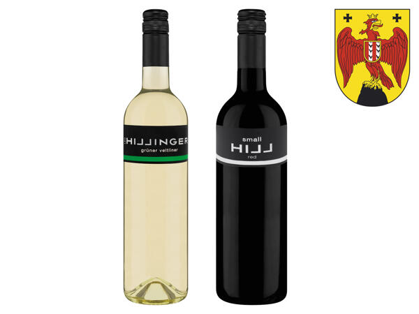 Leo Hillinger Cuvée Small Hill rot oder Grüner Veltliner