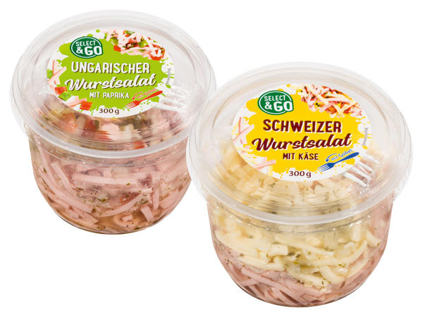 SELECT & GO Wurstsalat im Becher