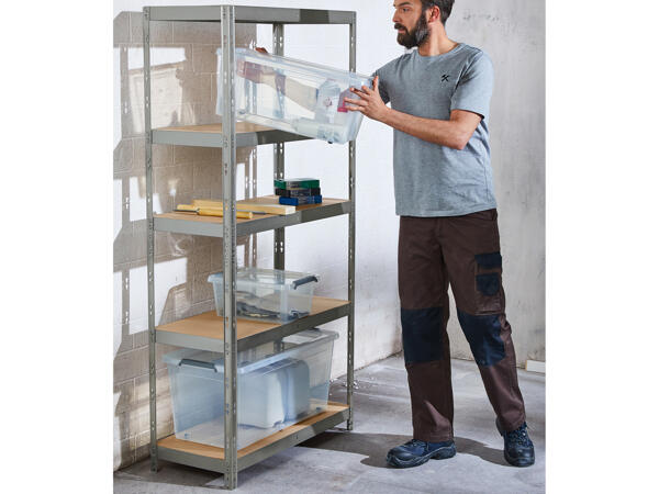 Metal Shelving Unit