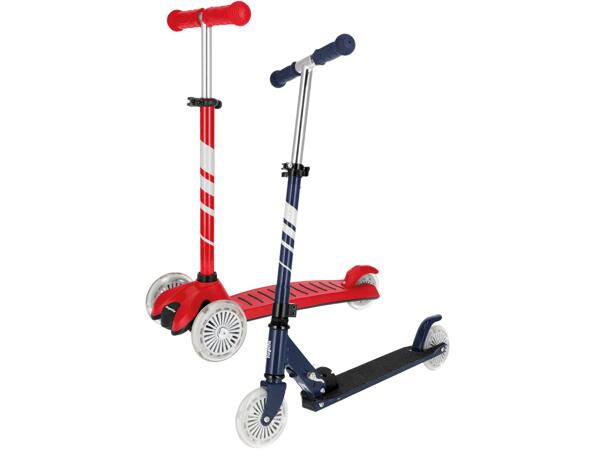 Sparkcykel med LED-hjul