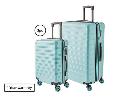2pc Hardcase Suitcase Set – Mint