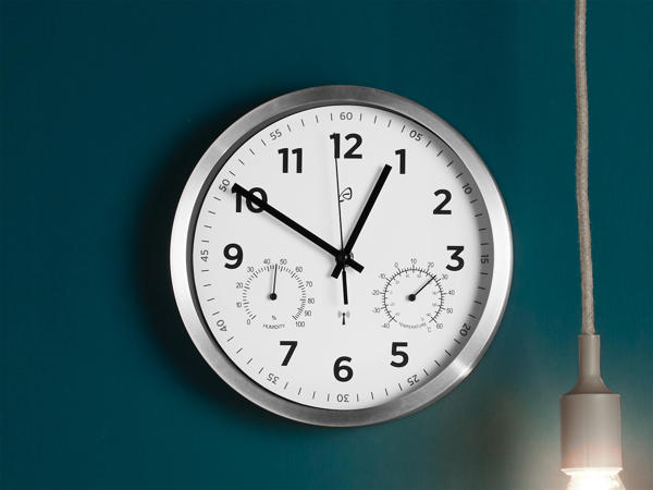 Horloge murale radio-pilotée