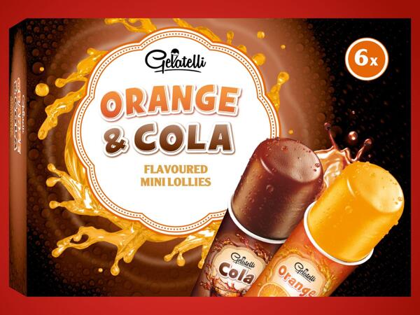 Mini Mix Quetschtüten Orange & Cola