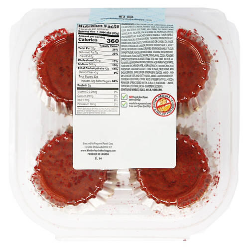 Red Velvet Filled Cupcakes, 11.7 oz
