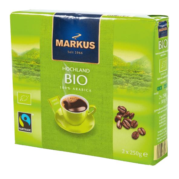 Biofilterkoffie Fairtrade, 2 st.