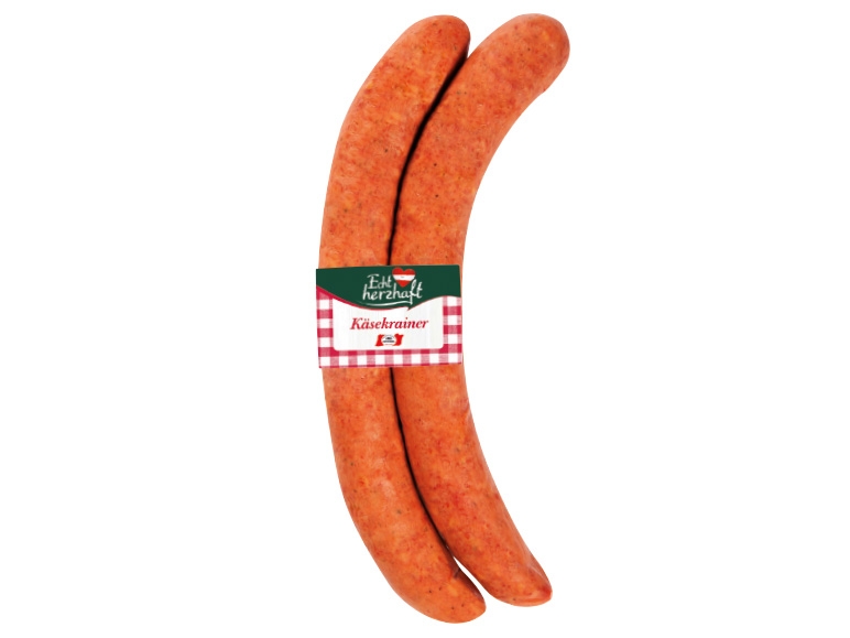 ECHT HERZHAFT Riesenkäsekrainer 2er