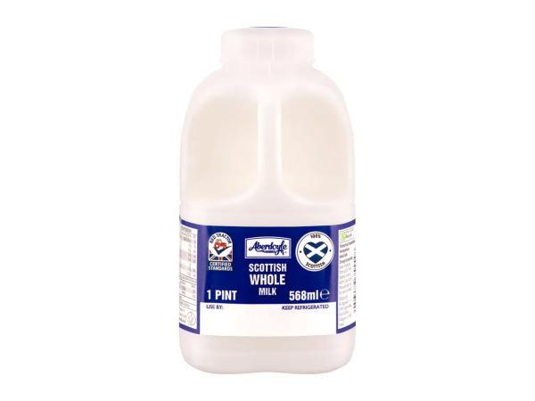 Aberdoyle Dairies Scottish Whole Milk