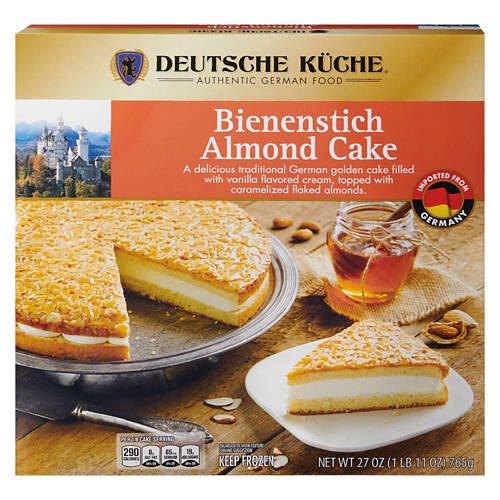 Bienenstich German Almond Cake, 27 oz