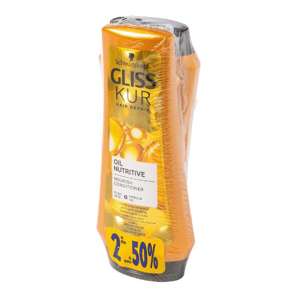 GLISS KUR(R) 				Shampoo of conditioner, 2 st.