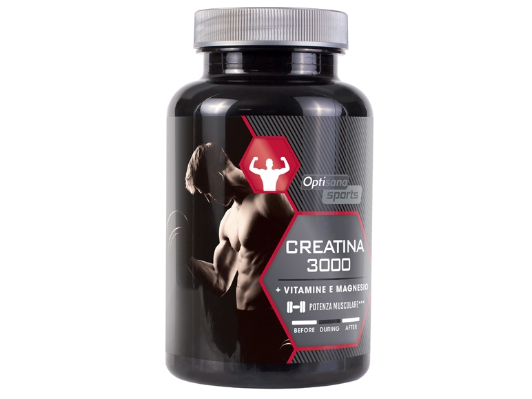 Dietary Supplement with Creatine, Magnesium and Vitamins