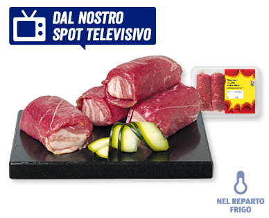 Involtini di carne