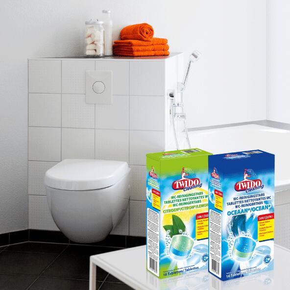 TWIDO CLEANING(R) WC-reinigingstabletten, 16 st.