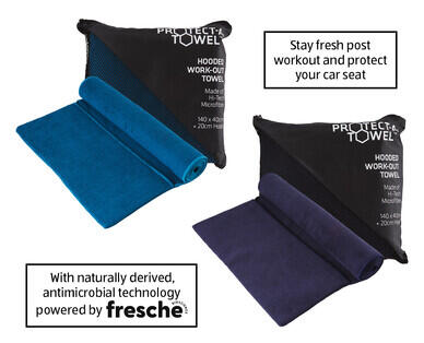 Protect-A-Towel Hooded Work-Out Towel