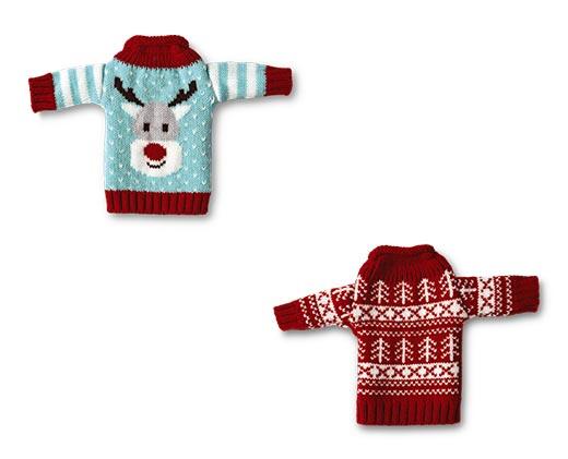 Merry Moments 
 Ugly Sweater Wine Bottle Cover