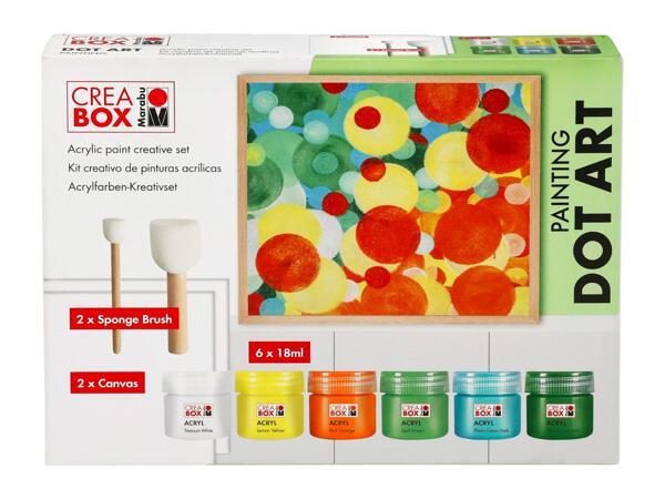 Dot Art Painting Set - Bright Colours