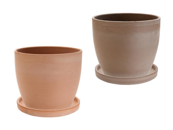 Terracottakeramik inkl. underskål
