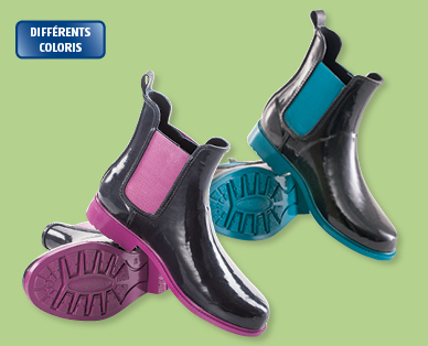 Bottines en caoutchouc pour femmes "Chelsea" BLUE MOTION