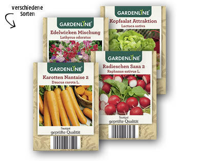 GARDENLINE(R) Gemüse-/Blumensamen