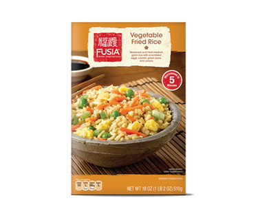 Fusia Asian Inspirations Sticky White Rice or Vegetable Fried Rice