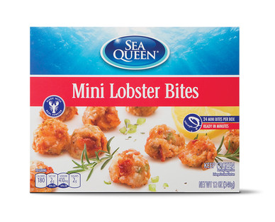 Sea Queen Mini Hot & Spicy Crab Cakes or Mini Lobster Cakes