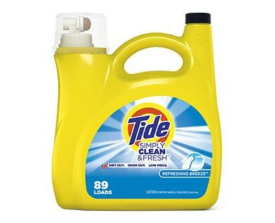 Tide 
 Simply Refreshing Breeze Liquid Detergent