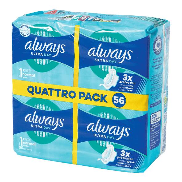 ALWAYS(R) 				Serviettes hygiéniques