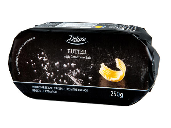 Butter mit Camargue Meersalz