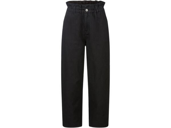 Ladies' paperbag trousers