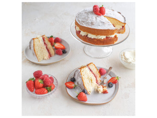 Cream & Jam Sponge