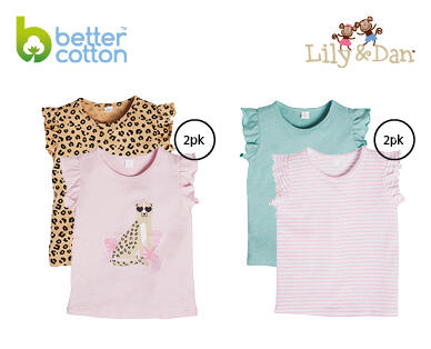 Children's Dress or Tee 2pk