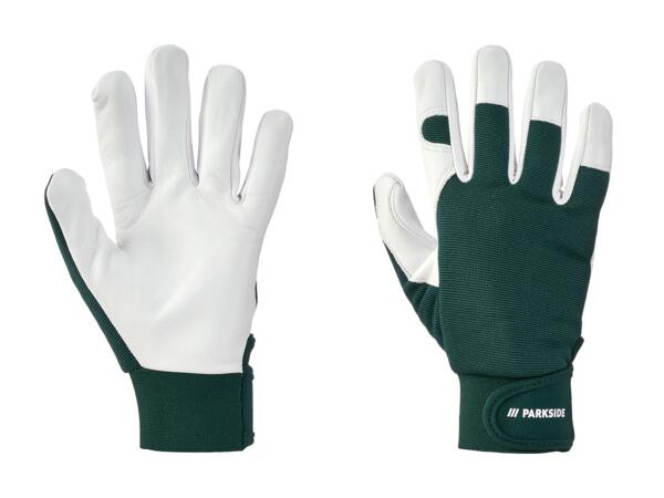 Gants de jardinage en cuir de chèvre