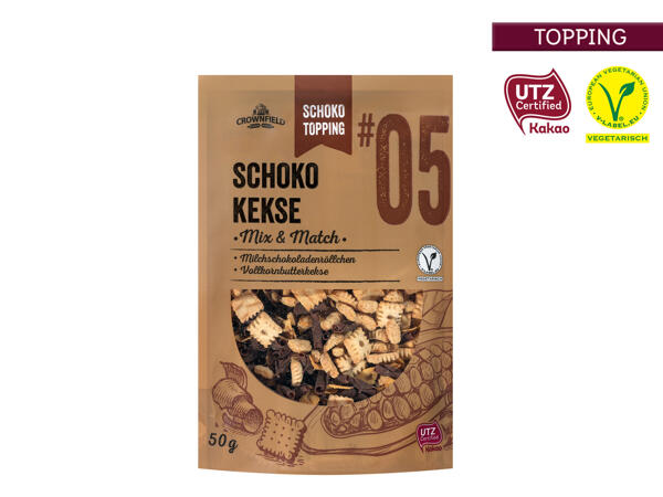Topping Schokokekse
