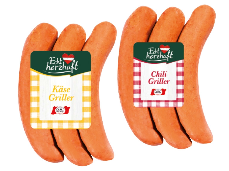 ECHT HERZHAFT Käse/Chili Griller