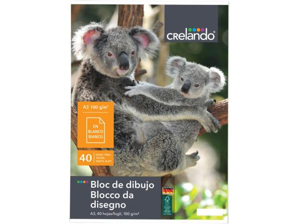 A3 sketch pad, 40 sheets