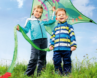 CRANE Kleinkinder-/Kinder-Softshell-Jacke