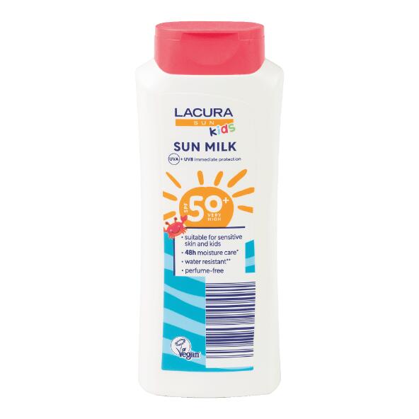 LACURA(R) 				Crème solaire ou spray solaire kids FPS 50+