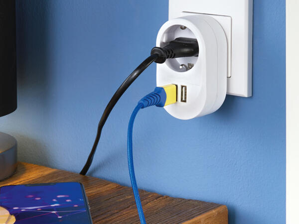 USB-Steckdosen-Adapter