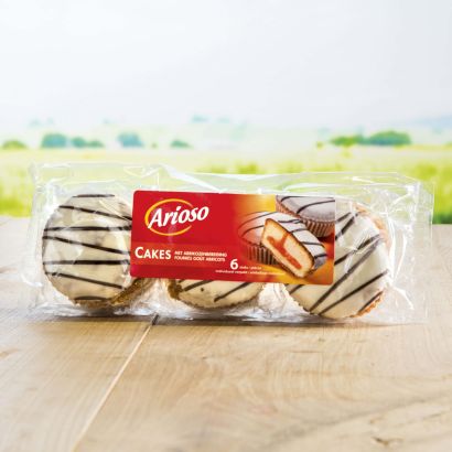 Gâteaux aux abricots, 6 pcs