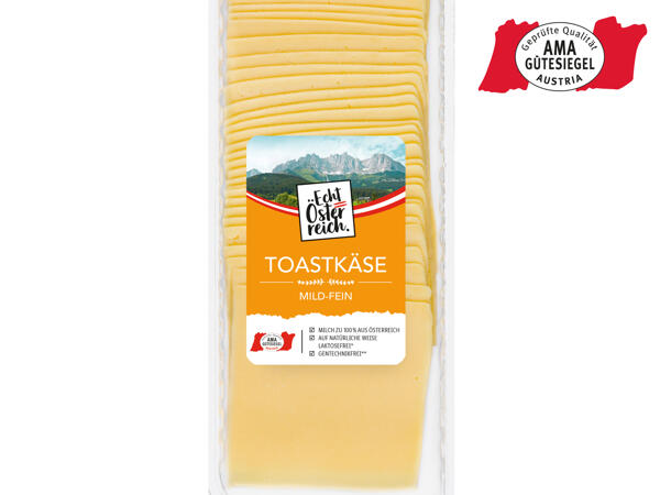 Toastkäse in Scheiben