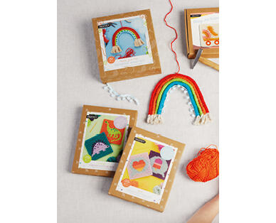 Children's Cross Stitch, Weaving or Yarn Kits